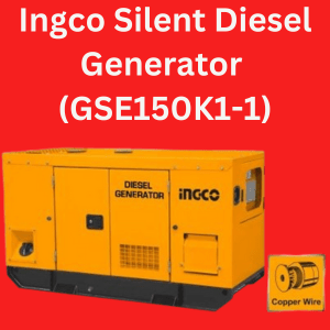 Ingco Silent Diesel Generator (GSE150K1-1)