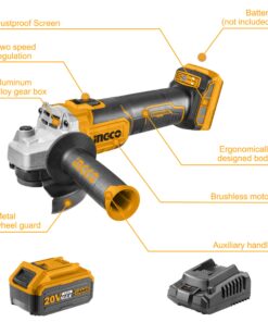 Ingco angle grinder Lithium-ion (CAGLI20157)