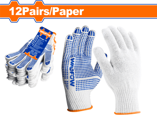Knitted PVC Dots Gloves