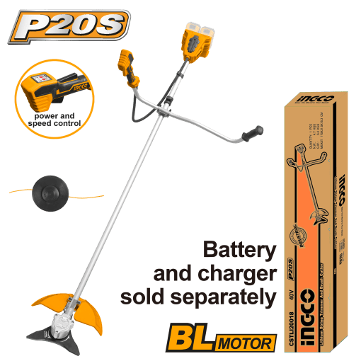 Lithium-Ion String Trimmer and Brush Cutter