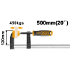 Precision F Clamp with Plastic Handle