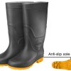 Yellow Rain Boots Size 43