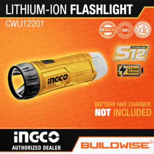 ingco 12V Lithium-Ion Flashlight CWLI1201