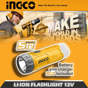 ingco 12V Lithium-Ion Flashlight CWLI1201